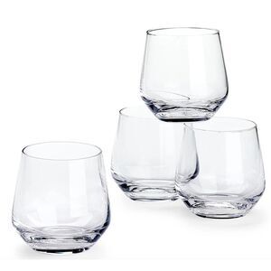 Nordstrom Set of 4 Stemless Wine Glasses in Clear at Nordstrom